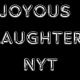 joyous laughter nyt